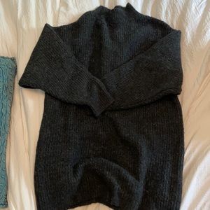 zara knit sweater dress